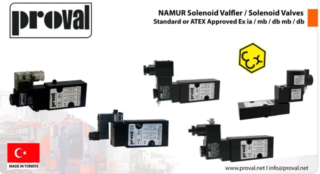 شیر سولنوئید NAMUR PROVAL، نمایندگی PROVAL ترکیه
